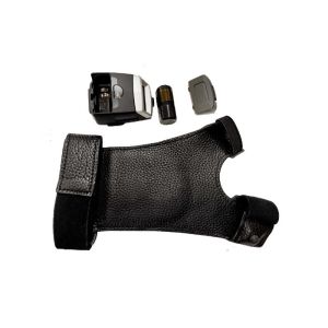 Mini Finger Trigger Glove Barcode Scanner With Bluetooth Charging Cradle