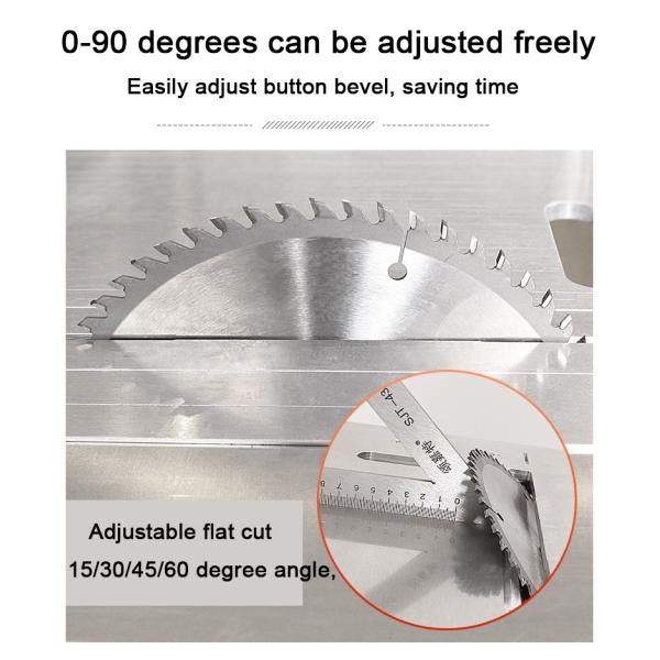 Adjustable Height Industrial Cnc Panel Saw Mini 10cm - 230cm For Wood Cutting