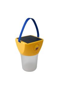 IP62 Solar Led Flash Lantern 2000mAh CQC With Torch Light