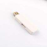 Recycled Black/White plastic usb memory Custom Memory Sizes 1G-1TB Operating