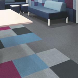 China Nylon Fiber Modular Carpet Tiles Commercial Carpet Flooring on sale
