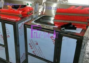 China 5 Gallon Water Filling Machine Semi Auto Industrial Gallon Bottle Washer Machine 1 Head on sale