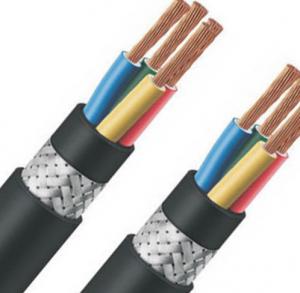 China Size 1.5sqmm Flexible Shielded Cable , Instrument Cable Wiring PVC Jacket on sale