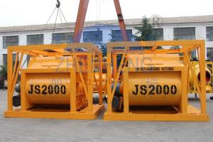 China High Automation Js2000 Twin Shaft Concrete Mixer Machine With Electric Engine wholesale