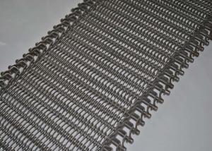 China High Strength Wire Mesh Flat Flex Spiral Conveyor Belt Heat Resistant wholesale