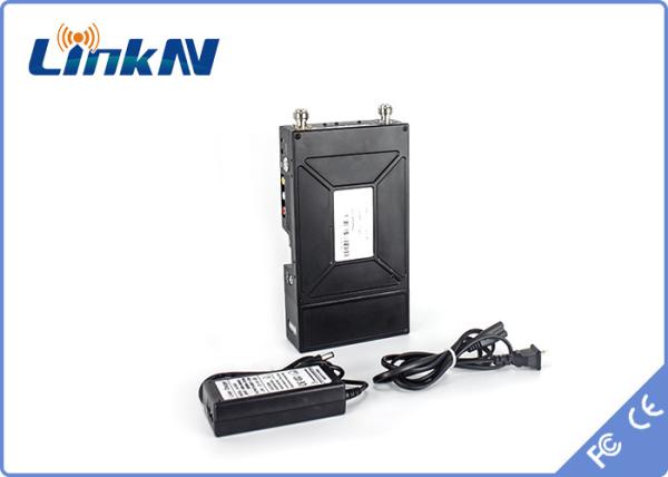 Quality  Portable Video Transmitter COFDM HDMI & CVBS AES256 Encryption Two-way Intercom for sale