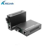 80KM SC Fiber Media Converter 10/100/1000M Tx To 1X1000M Fx Single Mode Single