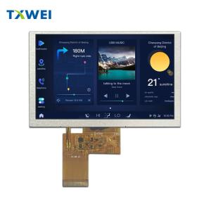 China 5-inch TFT LCD Display With RGB Interface IPS Full View 800 * 480 High-definition TFT Capacitive Touch wholesale
