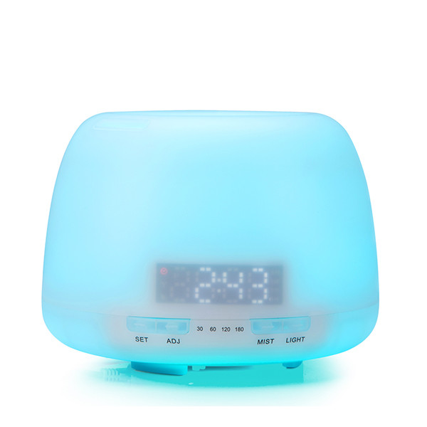 China 400ml Electric Cool Mist Essential Oil Diffuser Alarm Clock wholesale