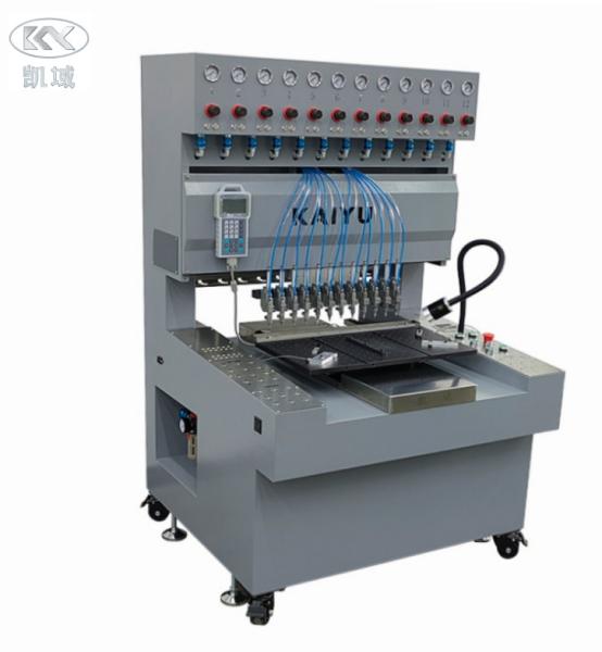 Quality 12 Colors Soft PVC Keychain Machine For Patch Making High Precision for sale