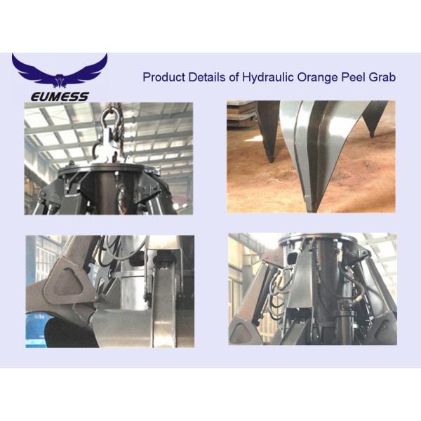 Steel Scrap Motor hydraulic orange peel grab