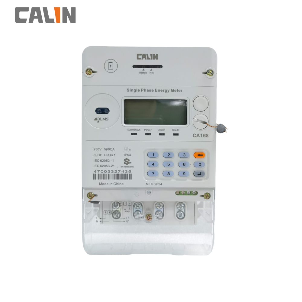 Smart Electric Meters , Plug - In Module Single Phase Electronic Meter