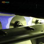 Automatic servo one color plastic cone cup screen printing machine with auto