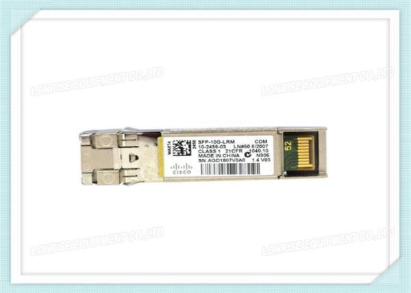 Quality SFP-10G-LRM Plug - In Cisco Switch Fiber Module 1310 Nm Wavelength Digital Optical Monitoring for sale