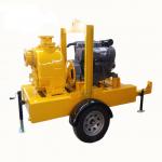 electric motor powered self priming trash pump Diesel Engine Driven Septic Tank