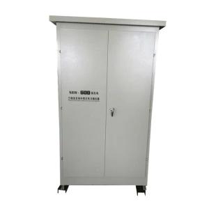 Industrial AVR Voltage Stabilizer 3 Phase 600KVA , High Power Voltage Stabilizer