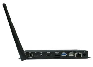 Rockchip Quad core HD 4K media player WIFI BT LAN 4G lte supported Android digital signage player media box from Sunchip