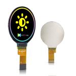 IPS 1.3 inch round SPI TFT LCD display Sunlight Readable GC9A01