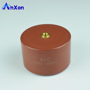 China AXCT8GD332K100DB Capacitor 100KV 3300PF 100KV 332 Electric field energy harvesting devices HV ceramic capacitor wholesale