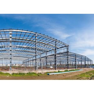 China Prefabricated Steel Structures Pre Built Warehouse Steel Portal Frame wholesale