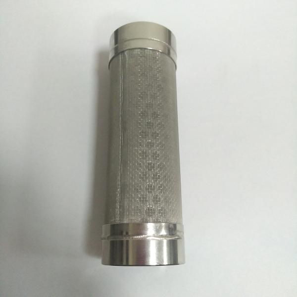304 Stainless Steel Wire Mesh Filter Tube customized 3MM Thickness