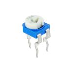 Vertical Type Variable Resistor Potentiometer , Trimming Potentiometer For Motor