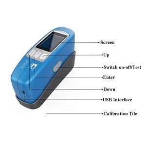 Gloss Level Measurement / Gloss Measurement Instruments Large Battery Capacity