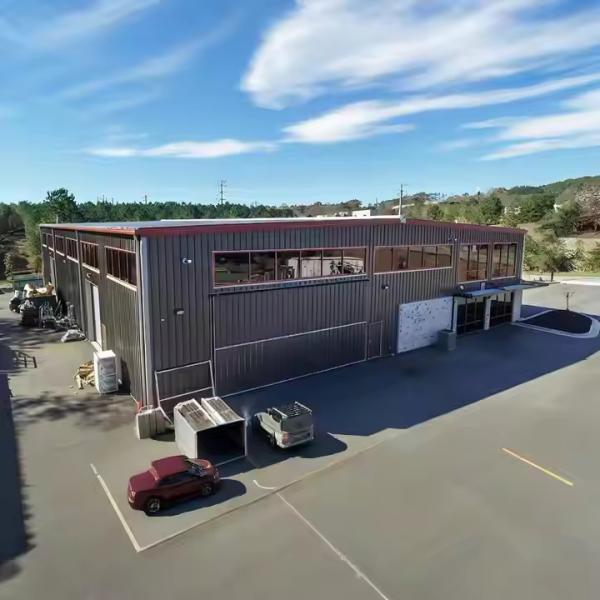 Prefabricated Steel Structure Buildings Q235B Q345B Steel Frame Storage Buildings