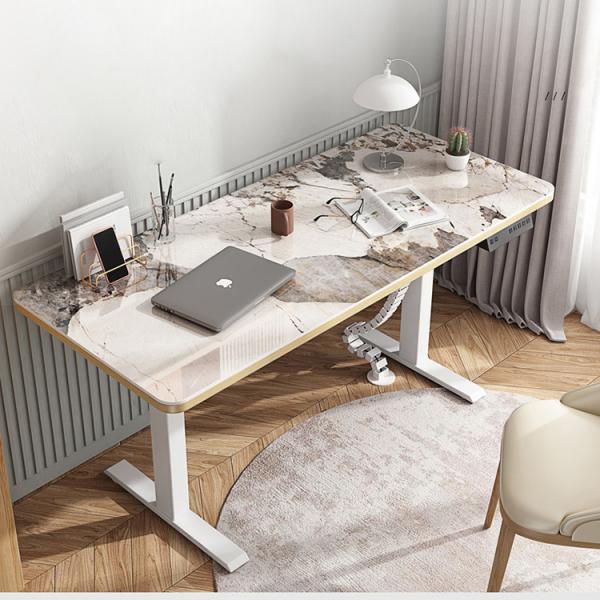 Quality Multi-Function Adjustable Table 's Ergonomic Office Desk with 2 Stage Lifting for sale
