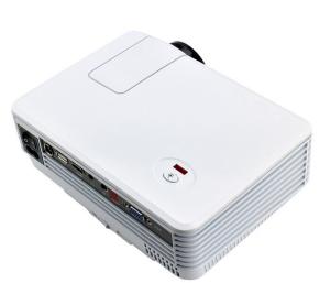 RD805 800 Lumens HDMI/VGA/USB/AV/Audio Input Mini Home Theater Projector  (White)