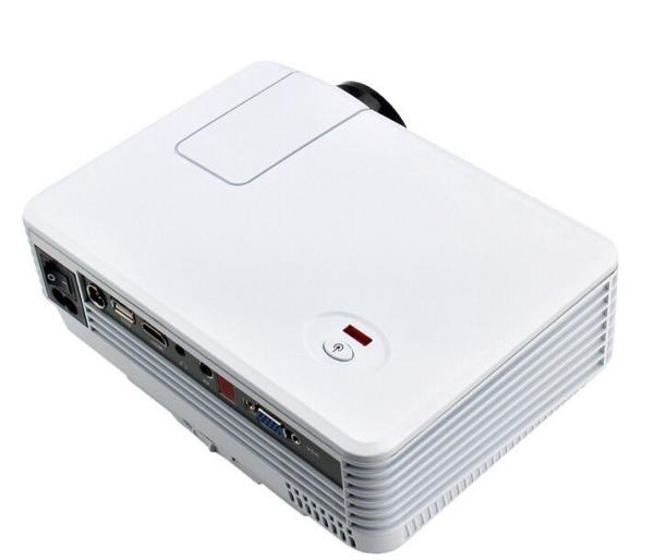 Quality RD805 800 Lumens HDMI/VGA/USB/AV/Audio Input Mini Home Theater Projector  (White) for sale