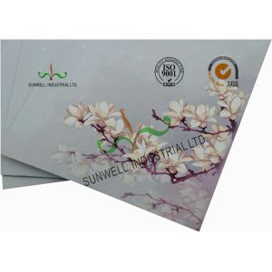 Kapok Flowers Custom Printed Envelopes , Custom Printed Shipping Envelopes