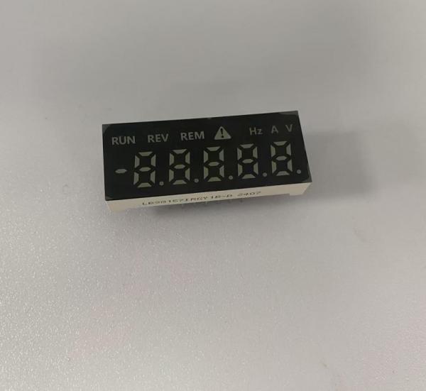 Customized Red/Pure green/Yellow 5 Digit LED Display 7 Segment Common anode for