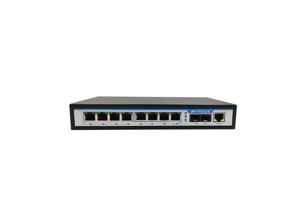 Quality Mini Power Over Ethernet POE Switch , Fiber POE Switch 4Gbps Bandwidth for sale