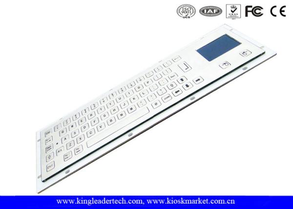 Quality Dust-Proof Industrial Keyboard With Touchpad PS/2 Or Usb Interface With 64 Keys for sale