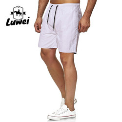 Polyester Men Running Shorts Beach Jogger Swimwear Pants Breathable