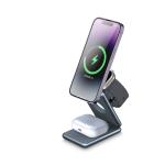 Compact Magnetic Wireless Charger With 9V/2A Output Voltage And Adapter