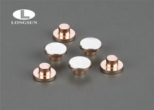 China Electric Silver  For Circuit Protection / Solid Copper Rivets With SGS Approved on sale
