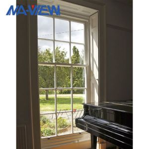 Aluminium Naview Double Pane Glazed Double Hung Windows