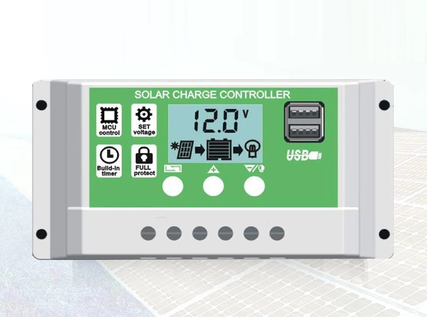 China 30A PWM Solar Charge Controller Discharge Regulator 12V 24V 1920W for Lithium Batteries wholesale