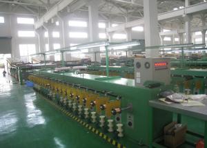 China Tube Tinned Annealed Copper Wire Tinning Machine 68Kw 300 Pay Off Bobbin wholesale