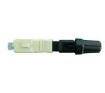 ISO RoHS Singlemode SC / APC Quick Assembly connector Removal And Reusable
