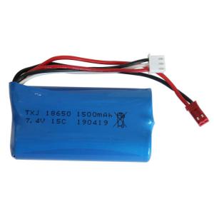 China 1000 Times 11.1Wh 1500mAh 7.4V Liion Battery Pack wholesale