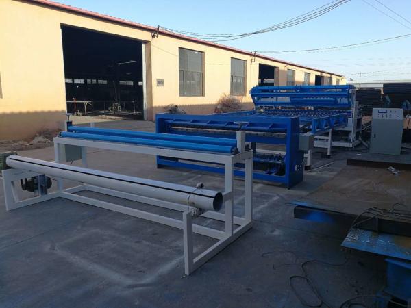 Quality Panasonic PLC Automatic Wire Mesh Welding Machine For Fence Mesh for sale