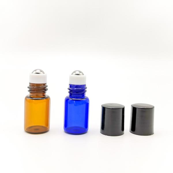 Quality 5ml 10ml Frosted Glass Roll On Bottles Refillable Empty Perfume Roller Bottles for sale