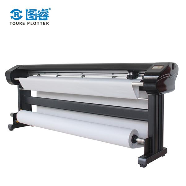 Quality Textile / Fabric Digital Plotter Printer With Double HP45 Ink Cartridges for sale
