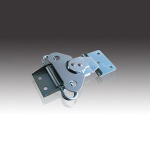 China Latch of wooden case, with keeper plate, zinc plating finish wholesale
