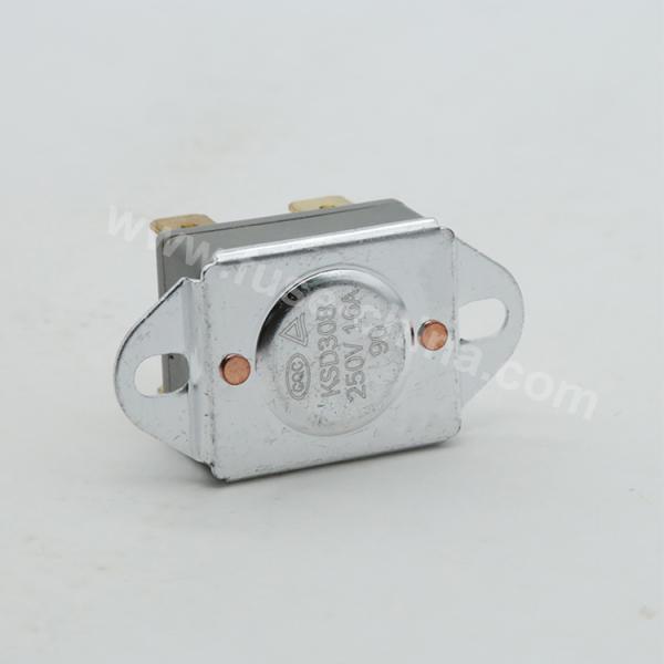 Water Heater Power Normal Closed Manual Reset KSD308 90C 16A Bimetal Thermostat 250V