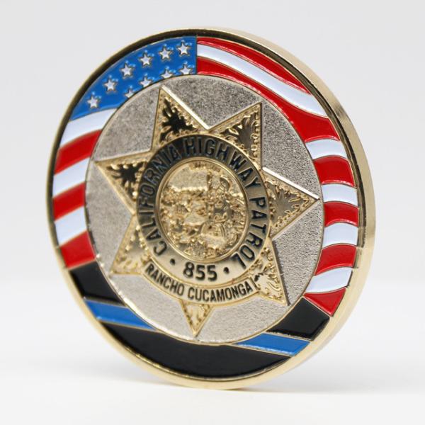 Metal Logo Custom Coins Hard 3D Enamel Challenge Freemason Masonic Coins