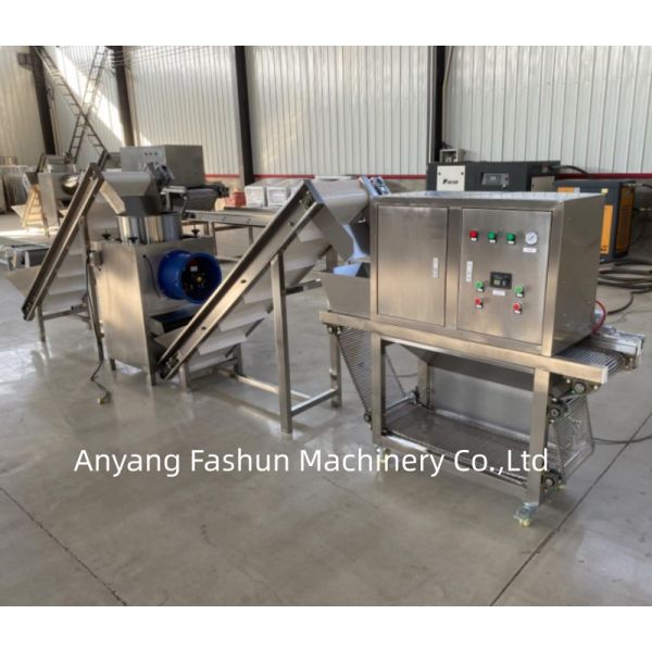 Garlic Peeling Machine, Garlic Processing Machines, Small Garlic Peeling Line 200-300kg/H